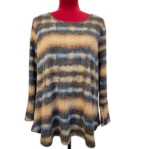 Hannah Multicolor Striped Sweater